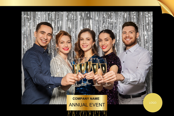 Employé en Soirée d'entreprise - location photobooth