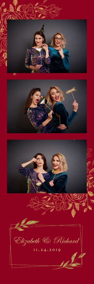 Deux femmes grimacent devant le photomaton - Location Photobooth Vendée