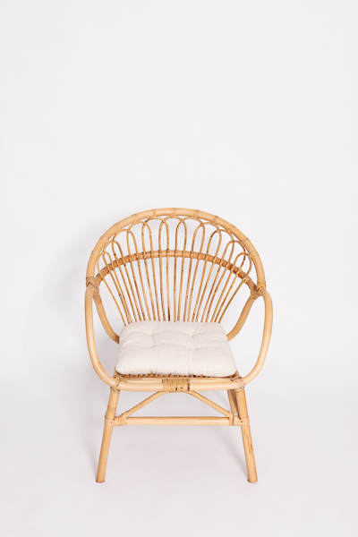 Chaise en rotin tressé à la main à louer - Location Vendée